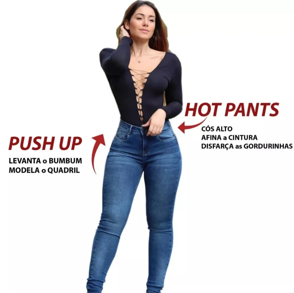 Body shaper jeans pantalone with lycra !